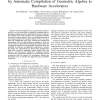 Accelerating high-level engineering computations by automatic compilation of Geometric Algebra to hardware accelerators