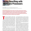 Accelerating Real-Time String Searching with Multicore Processors