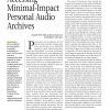 Accessing Minimal-Impact Personal Audio Archives