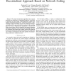 Achieving minimum-cost multicast: a decentralized approach based on network coding