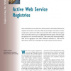 Active Web Service Registries