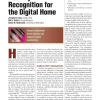 Activity Recognition for the Digital Home