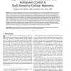 Adaptive Bandwidth Reservation and Admission Control in QoS-Sensitive Cellular Networks