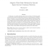 Adaptive First-Order Methods for General Sparse Inverse Covariance Selection