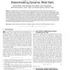 Adaptive push-pull: disseminating dynamic web data