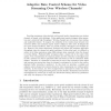 Adaptive Rate Control Scheme for Video Streaming Over Wireless Channels