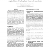 Adaptive selection of non-target cluster centers for K-means tracker