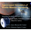 Agent-based simulation of shuttle mission operations