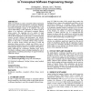 Agent-based support for interactive search in conceptual software engineering design