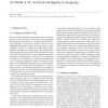 AI EDAM at 20: Artificial intelligence in designing