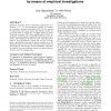 Aiming for a theoretically tractable CSA variant by means of empirical investigations