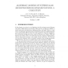 Algebraic Models of Superscalar Microprocessor Implementations: A Case Study