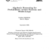 Algebraic reasoning for probabilistic action systems and while-loops