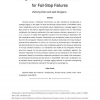 Algorithm-Based Fault Tolerance for Fail-Stop Failures