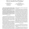 Algorithm design and application of service-oriented event correlation