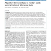 Algorithm-driven Artifacts in median polish summarization of Microarray data