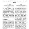 An algorithm for dynamic reconfiguration of a multicomputer network