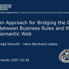 An Approach for Bridging the Gap Between Business Rules and the Semantic Web