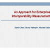 An Approach for Enterprise Interoperability Measurement