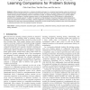 An Approach of Implementing General Learning Companions for Problem Solving