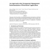 An approach to the transparent management instrumentation of distributed applications