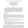 An Association Thesaurus for Information Retrieval