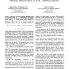 An Efficient Authentication Scheme for Security and Privacy Preservation in V2I Communications