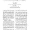 An Empirical Comparison of Tools for Phylogenetic Footprinting