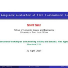 An Empirical Evaluation of XML Compression Tools