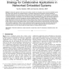 An Energy-Delay Tunable Task Allocation Strategy for Collaborative Applications in Networked Embedded Systems