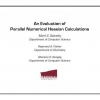 An Evaluation of Parallel Numerical Hessian Calculations