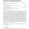 An Evolutionary Dynamical Analysis of Multi-Agent Learning in Iterated Games