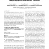 An evolutionary multiobjective approach to design highly non-linear Boolean functions