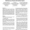 An exception-handling architecture for open electronic marketplaces of contract net software agents