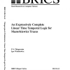 An Expressively Complete Linear Time Temporal Logic for Mazurkiewicz Traces