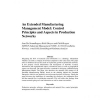An extended manufacturing management model: control principles and aspects in production networks