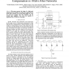 An high speed integrated equalizer for dispersion compensation in 10Gb/s fiber networks