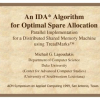 An IDA Algorithm for Optimal Spare Allocation