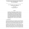 An Information Maximization Model of Eye Movements