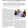 An Interactive Table for Supporting Participation Balance in Face-to-Face Collaborative Learning