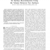 An invariant performance measure for surface reconstruction using the volume between two surfaces
