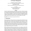 An Investigation of Prediction Models for Project Management