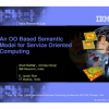 An OO based Semantic Model for Service Oriented Computing