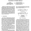 Analysis and Design of Non-Time Based Motion Controller for Mobile Robots