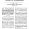 Analysis of a Distributed Queuing Medium Access Control Protocol for Cooperative ARQ