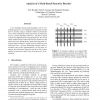 Analysis of a Mask-Based Nanowire Decoder