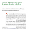 Analysis of Functional Magnetic Resonance Imaging in Python