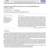 Analytical and numerical solutions to an electrohydrodynamic stability problem