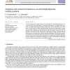 Analytical and numerical solutions to an electrohydrodynamic stability problem