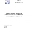 Analytical Modeling for Operating System Schedulers on NUMA Systems